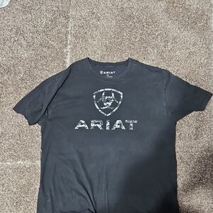Ariat Men's Charcoal Logo Tee